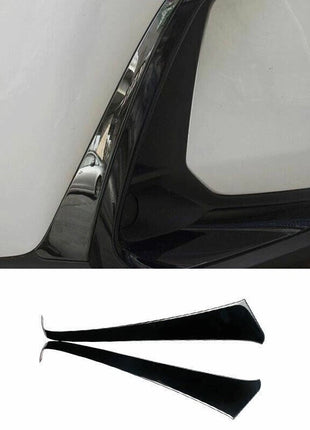 For Lexus NX250 350 22-2023 Black Titanium Front Fog Lamp Light Strip Cover Trim
