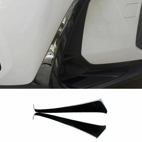 For Lexus NX250 350 22-2023 Black Titanium Front Fog Lamp Light Strip Cover Trim