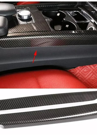 Carbon Fiber Gear Shift Side Trim Cover For Mercedes Benz E Class W212 2010-2015