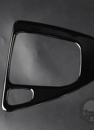 Black Interior Gear Shift Box Panel Cover Fit For Bmw 3 Series E90 E92 2005-2012