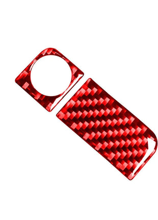 Red Carbon Fiber Rear Storage Box Locker Trim Cover For Nissan 350z 2003-2005