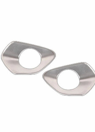 Driving Mode Switch Button Cover 2X For Lexus UX200 250h 2019-2023 Silver Steel