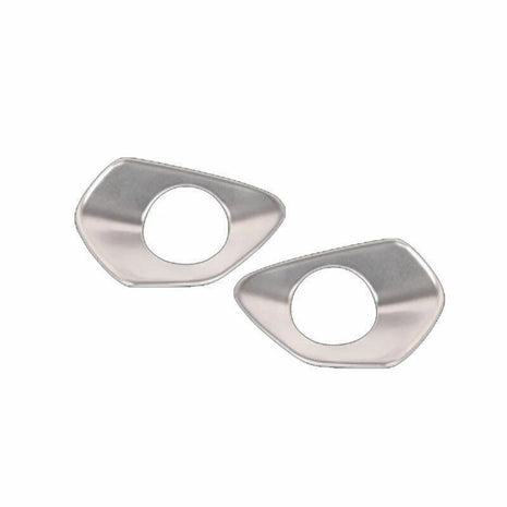 Driving Mode Switch Button Cover 2X For Lexus UX200 250h 2019-2023 Silver Steel