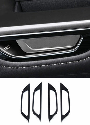For Lexus NX250 350 2022-23 Black Titanium Inner Door Handle Frame Cover Trim 4P