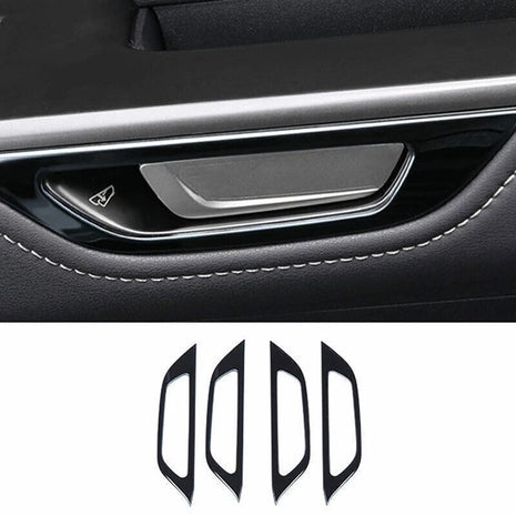 For Lexus NX250 350 2022-23 Black Titanium Inner Door Handle Frame Cover Trim 4P