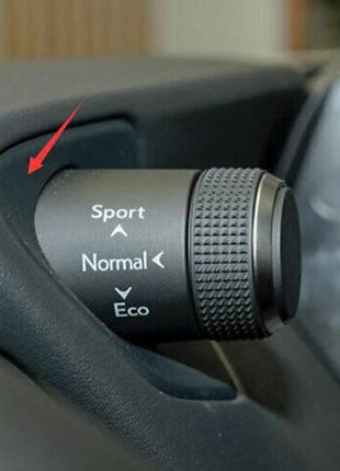 Driving Mode Switch Button Cover 2X For Lexus UX200 250h 2019-2023 Silver Steel
