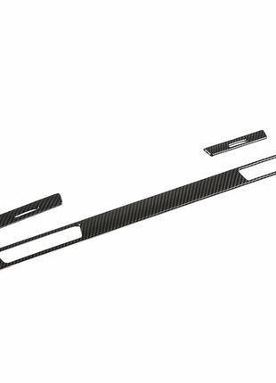 3*carbon Fiber Abs Co-pilot Cup Holder Trim For Bmw 3 Series E90 E92 E93 2005-12