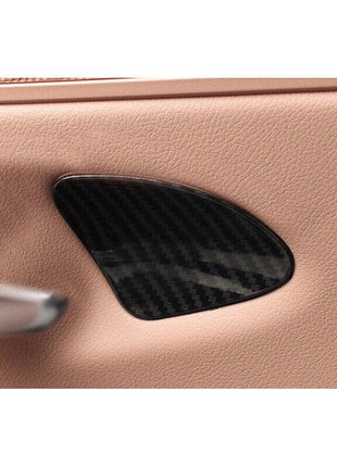 For Lexus ES250 300h 350 2019-22 ABS Carbon Fiber Interior Door Bowl Cover Trim