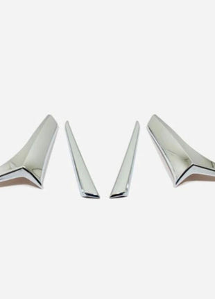 4P Chrome ABS Rear Tail Light Lamp Strip Molding Trim For Lexus ES300h 2019-2022