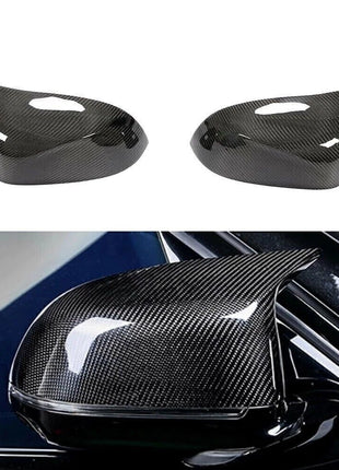 For BMW F95 F96 F97 F98 X3M X4M X5M Carbon Fiber Side Mirror Cover Caps Replace
