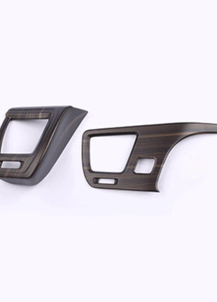 For Lexus NX250 350 2022-23 Peach Wood Console L&R Air Vent Outlet Cover Trim 2P