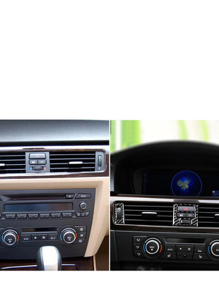 Carbon Fiber Air Vent Outlet Cover For Bmw 3 Series E90 E92 2005-12 High-version