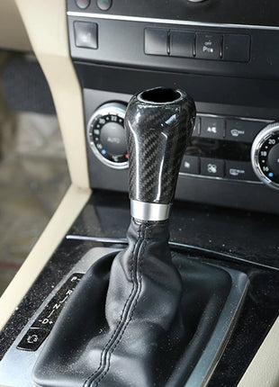 For Benz G Class W463 2009-2011 Dry Carbon Fiber Car Gear Shift Knob Cover Trim