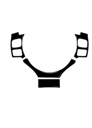 Gloss Black Steering Wheel Cover Trim For Lexus RC300 350 200T 2015-2020 Type B