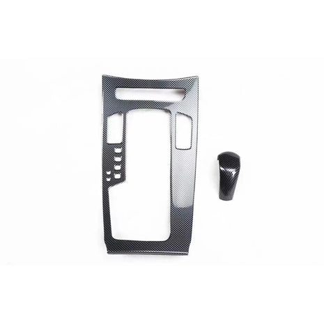 For Buick Lacrosse 09-12 Carbon Fiber Inner Gear Shift Panel Decor Cover Trim 2*