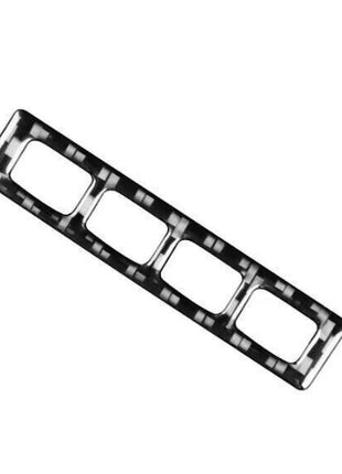 Seat Memory Button Switch Cover Trim For Lexus CT200h 11-2013 Real Carbon Fiber