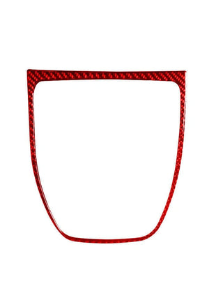 5Pcs Red Carbon Fiber Interior Central Console Cover Trim For Lexus RX300 Type A