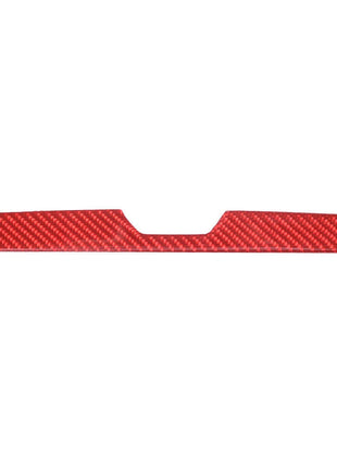 Red Carbon Fiber Armrest Box Switch Panel Cover For Bmw 8 Series G14 G15 2019-22