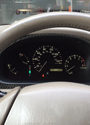 Carbon Fiber Interior Speedometer Cover Trim For Lexus RX300 1998-2003 Type A