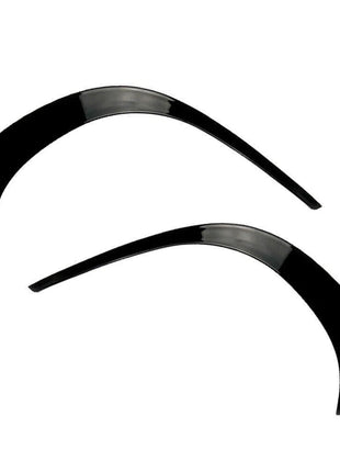 For Benz Glc X253 2020-21 Black Front Bumper Spoiler Air Vent Outlet Trim Cover