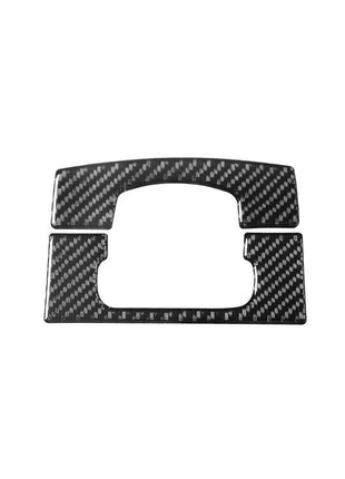 2Pcs Carbon Fiber Interior Ashtray Cover Trim Sticker For Lexus RX300 1998-2003