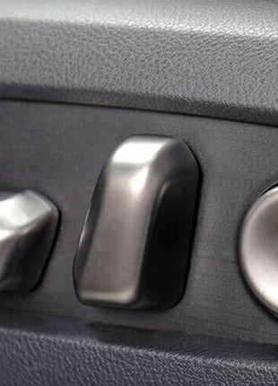 For Lexus NX250 350 2022-23 ABS Mate Silver Seat Adjust Handle Button Cover Trim