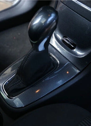 For Buick Encore 2016-2018 Carbon Fiber Inner Gear Shift Panel Decor Cover Trim