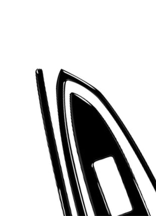 Gloss Black Door Window Control Cover Trim For Lexus RC300 350 200T 2015-2020