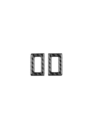 2闂佺厧顕悧姝況bon Fiber Roof Rear Reading Light Lamp Ring Cover For Bmw X3 E83 2004-2010
