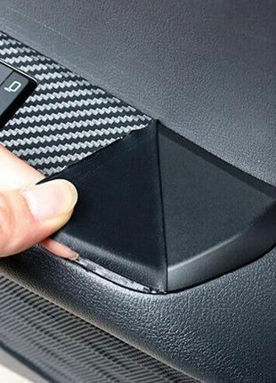 Window Lock Lift Panel Sticker Trim For Lexus UX200 250h 2019-2023 Carbon Fiber