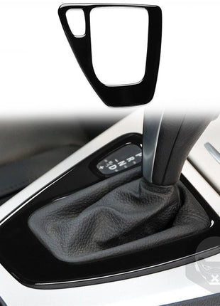 Black Interior Gear Shift Box Panel Cover Fit For Bmw 3 Series E90 E92 2005-2012