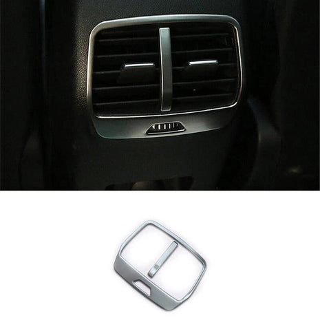 2019-2020 rear air outlet vent Silver titanium cover trim For Ford Focus ST RS