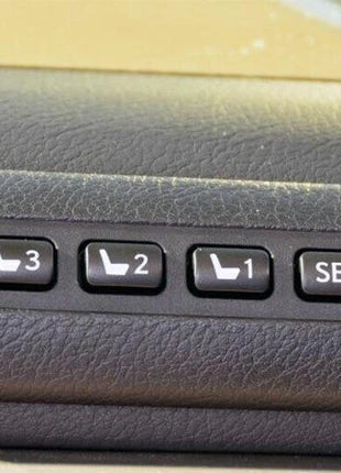 Seat Memory Button Switch Cover Trim For Lexus CT200h 11-2013 Real Carbon Fiber