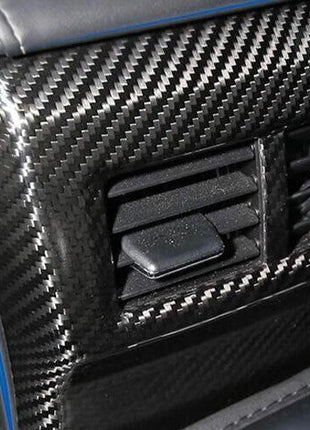 Back Row Air Outlet Vent Cover For Lexus RC350 200t 2015-2018 Dry Carbon Fiber