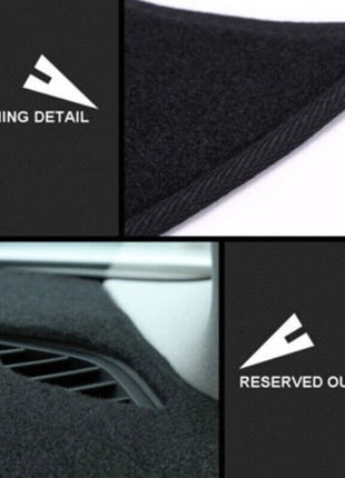For Lexus Rx350 450h 2020-2022 Dashboard Mat Anti-slip Dash Mat Sun Shade Pad 2x