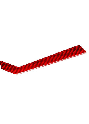 Red Carbon Fiber Driver Side Air Vent Above Cover Trim For Nissan Altima 2019-22