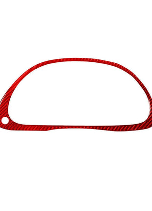 Red Carbon Fiber Interior Speedometer Cover Trim For Lexus RX300 1998-2003 TypeB