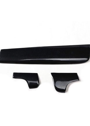 Carbon Fiber Central Console Dashboard Strip Cover Fit For Volvo S90 2016-2021