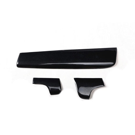 Carbon Fiber Central Console Dashboard Strip Cover Fit For Volvo S90 2016-2021