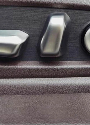 For Lexus NX250 350 2022-23 ABS Mate Silver Seat Adjust Handle Button Cover Trim