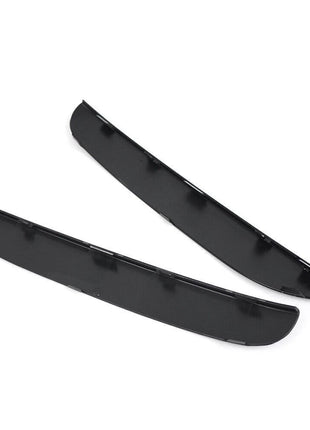 For Bmw 7 Series F01 F02 F03 F04 Glossy Black Front Bumper Grille Molding Trim