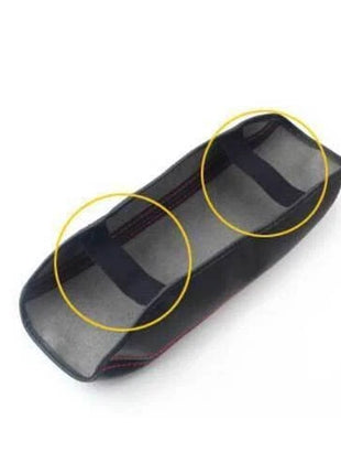 Central Console Leather Armrest Box Cover Carbon Fiber For Ford Focus 2015-2018