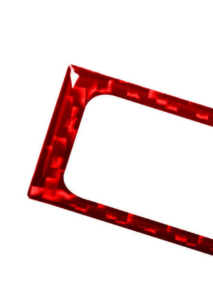 Red Carbon Fiber Overhead Console Frame Cover Trim For LEXUS RX330 350 2004-2009