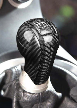 4Pcs For Nissan 350Z Z33 03-09 Real Carbon Fiber Interior Gear Shift Knob Cover
