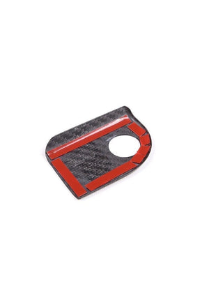 Carbon Fiber Interior Trunk Switch Frame Cover Trim For Maserati Ghibli 2014-19