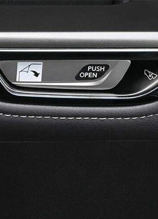 For Lexus NX250 350 2022-23 Black Titanium Inner Door Handle Frame Cover Trim 4P