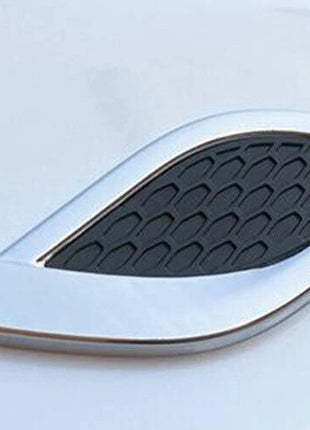For Lexus NX250 350 2022-2023 ABS Chrome Front Side Vent Fender Cover Trim 2pcs