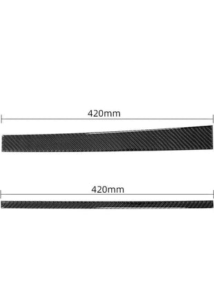 Carbon Fiber Passenger Dash Panel Cover Trim For Lexus RC300 350 200T 2015-2020