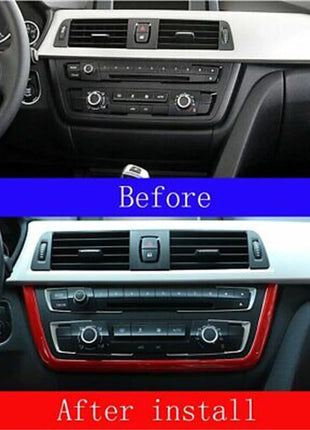 Red Abs Central Control Cd Trim For Bmw 3 /4 Series F30/34 3gt M3 M4 F82 2013-19