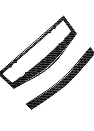 Carbon Fiber Center A/C Console Panel Cover Trim For Nissan Altima 2013-2015